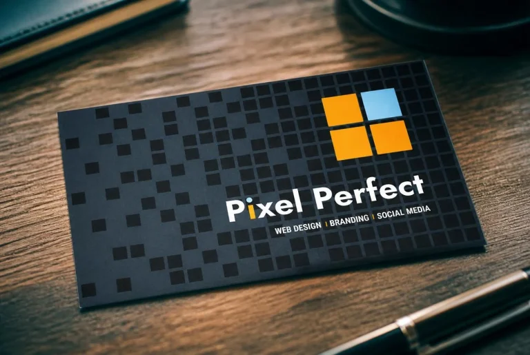 Pixel Perfect Business Card