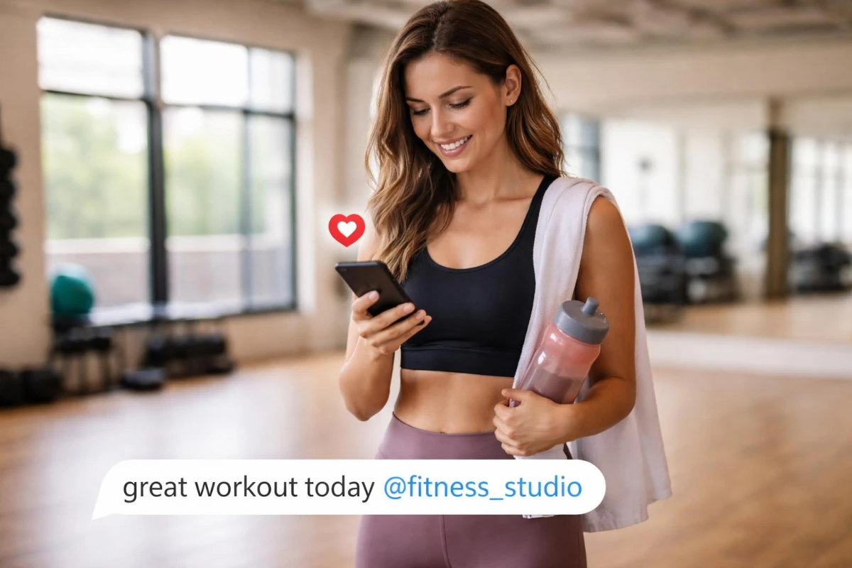 Fitness Studio Workout Social Media